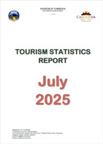 Tourism Statistics Report (July 2025) By Ministry of Tourism, Kingdom of Cambodia