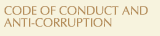 Code of Conduct and Anti-Corruption