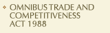 Omnibus Trade and Competitiveness Act 1988