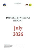 旅遊統計報告 - 2026年7月由柬埔寨王國旅遊部刊發