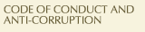 Code of Conduct and Anti-Corruption